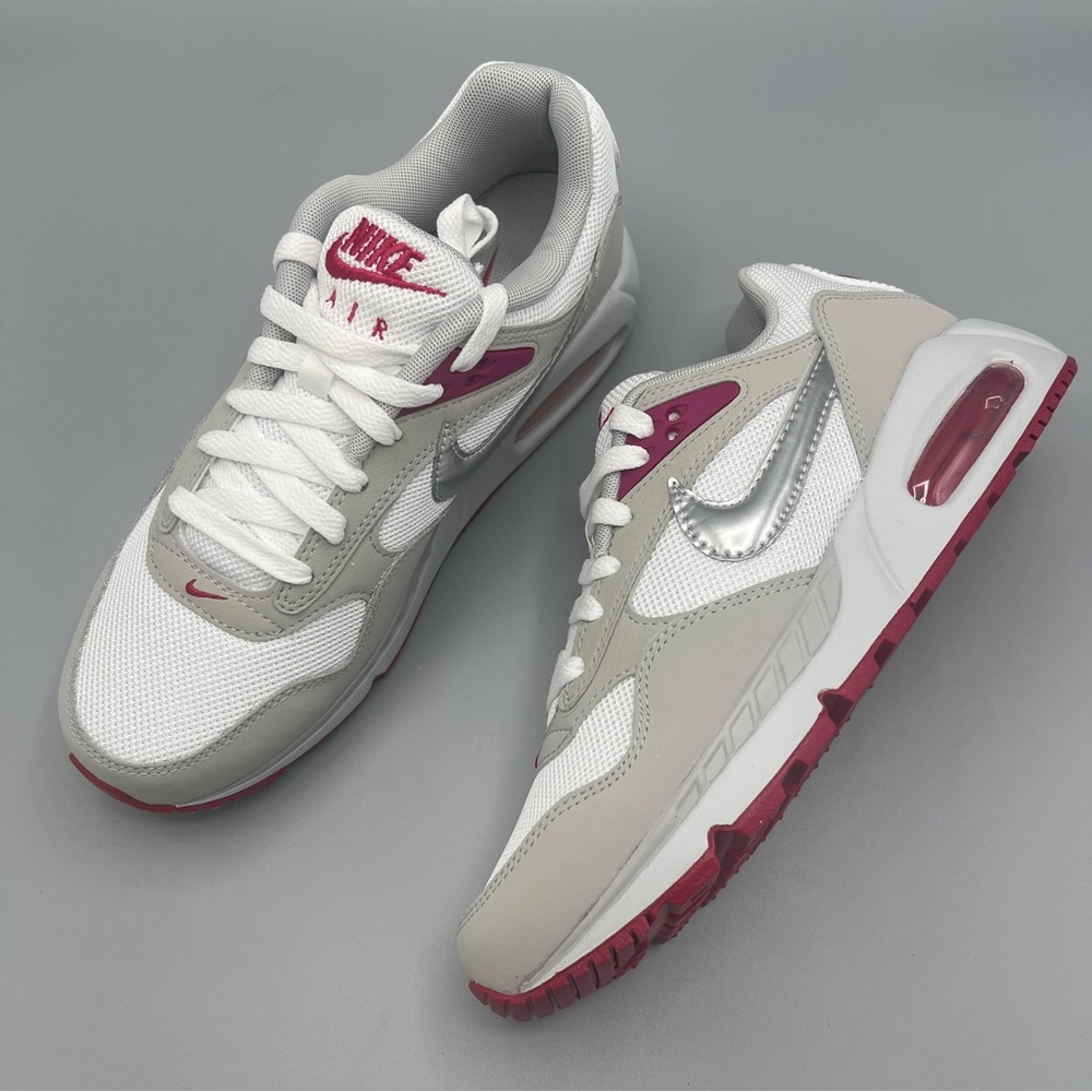 Nike Women Air Max Correlate /WHITE/STRATA GREY/SPORT FUCHSIA/METALLIC/Size7.5/6 - Picture 6 of 14